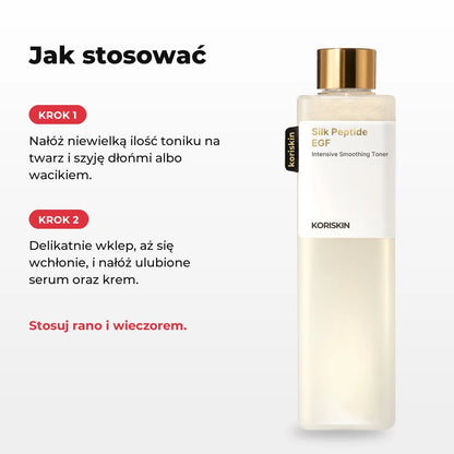 Jak stosować tonik KORISKIN – krok 1 i krok 2